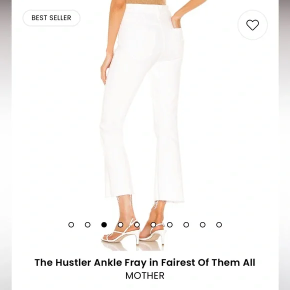 MOTHER Denim The Hustler Ankle Fray - Picture 7 of 16